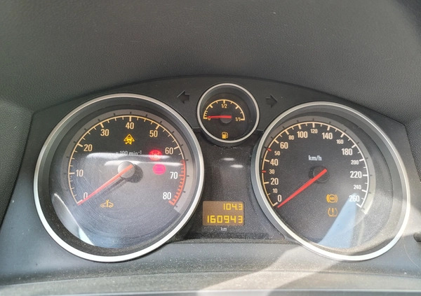 Opel Zafira cena 20500 przebieg: 161000, rok produkcji 2010 z Łódź małe 254